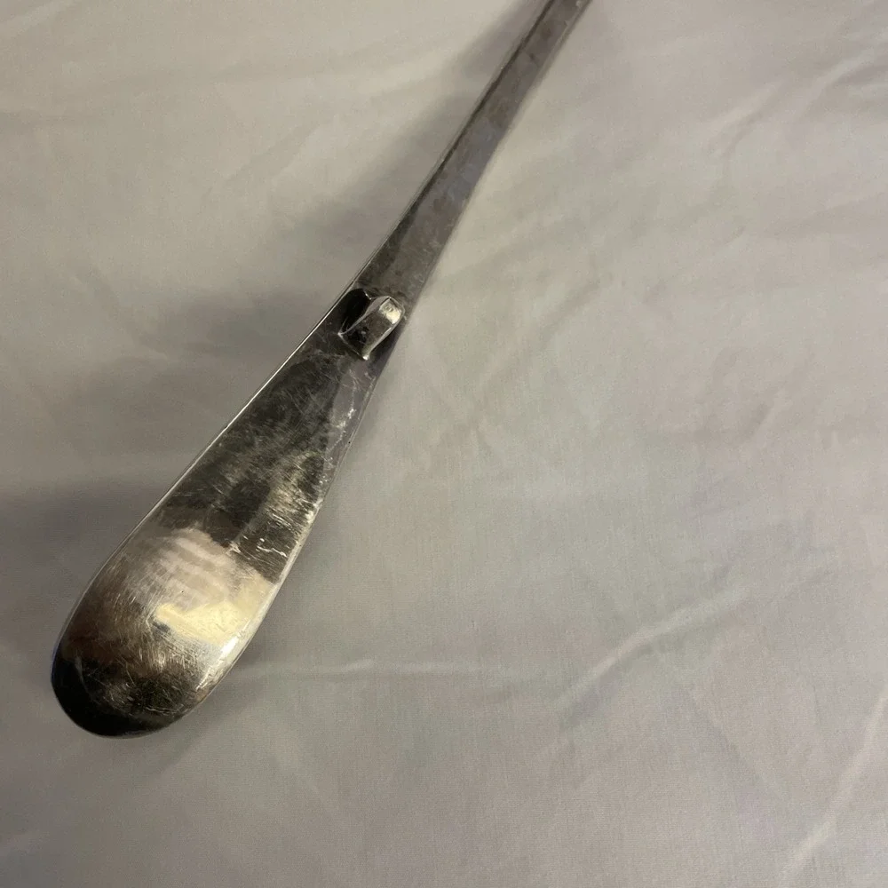 Vintage Silver‎ Plated Serving Ladle Spoon 17
